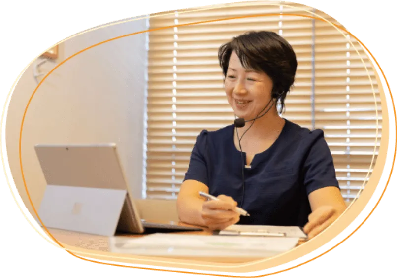 カウンセラーの様子